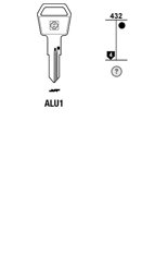 Toon details voor Silca Cilindersleutel brass ALU1 Afbeelding van Silca Cilindersleutel brass ALU1