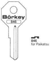 Toon details voor Borkey Cilindersleutel 846 Afbeelding van Borkey Cilindersleutel 846