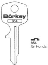 Toon details voor Borkey Cilindersleutel 854 Afbeelding van Borkey Cilindersleutel 854