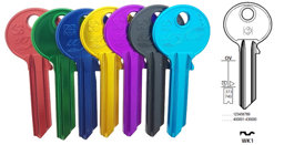 Toon details voor Silca Cilindersleutel Ultralite rood WK1 Afbeelding van Silca Cilindersleutel Ultralite rood WK1