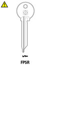 Toon details voor Silca Cilindersleutel staal FP5R Afbeelding van Silca Cilindersleutel staal FP5R
