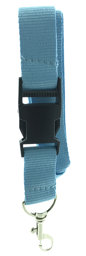 Toon details voor Lanyard / keycord lichtblauw Afbeelding van Lanyard / keycord lichtblauw