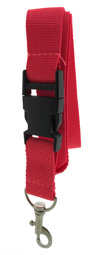 Toon details voor Lanyard / keycord rood Afbeelding van Lanyard / keycord rood