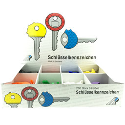 Toon details voor Kappen halve maan (200 stuks) assorti Afbeelding van Kappen halve maan (200 stuks) assorti