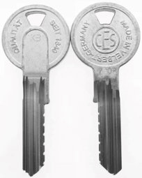Toon details voor Nemef cilindersleutel SV 110F - KB6 - GR7 BCF 245 7OP Afbeelding van Nemef cilindersleutel SV 110F - KB6 - GR7 BCF 245 7OP