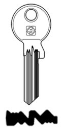 Toon details voor Silca Cilindersleutel staal GE178RX-19 Afbeelding van Silca Cilindersleutel staal GE178RX-19