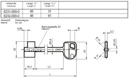 Toon details voor Cawi 8231-000-0 Zinkdruckguss 65mm Afbeelding van Cawi 8231-000-0 Zinkdruckguss 65mm