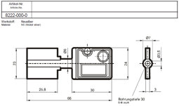 Toon details voor Cawi 8222-000-0 Neu-Silber (Lafette) 66mm Afbeelding van Cawi 8222-000-0 Neu-Silber (Lafette) 66mm