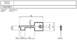 Toon details voor Cawi 8104-000-0 Zinkdruckguss 55mm Afbeelding van Cawi 8104-000-0 Zinkdruckguss 55mm