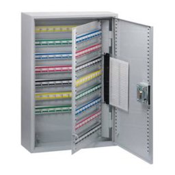 Toon details voor Basi sleutelkast 100 haken leeg slot 550x380x80mm Afbeelding van Basi sleutelkast 100 haken leeg slot 550x380x80mm