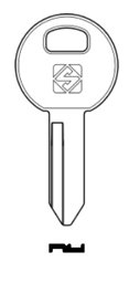 Toon details voor Silca Cilindersleutel brass TRI4R Afbeelding van Silca Cilindersleutel brass TRI4R