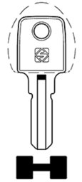 Toon details voor Silca Banensleutel brass RC27 Afbeelding van Silca Banensleutel brass RC27