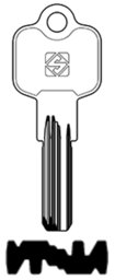 Toon details voor Silca Boringsleutel brass BAI29R  (V55) Afbeelding van Silca Boringsleutel brass BAI29R  (V55)