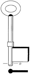 Toon details voor Tilney borstsleutel Art. 36/5.0 (5.4mm) Afbeelding van Tilney borstsleutel Art. 36/5.0 (5.4mm)