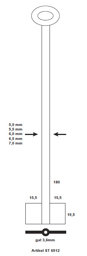 Toon details voor Tilney dubbelbaardsleutel 6912 - 6.5mm Afbeelding van Tilney dubbelbaardsleutel 6912 - 6.5mm