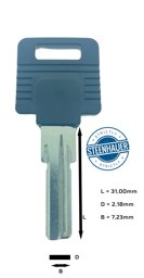Toon details voor GAD fietssleutel boring KE1  (TECHNO / PROTECT) Afbeelding van GAD fietssleutel boring KE1  (TECHNO / PROTECT)
