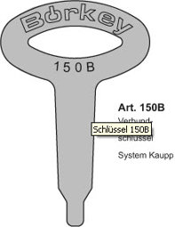 Toon details voor Bouwsleutel 150B Afbeelding van Bouwsleutel 150B