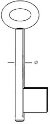Toon details voor Tilney klaviersleutel dop brede baard 201 - 7mm Afbeelding van Tilney klaviersleutel dop brede baard 201 - 7mm