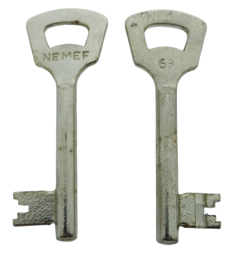 Toon details voor Nemef klaviersleutel  868N /68 Afbeelding van Nemef klaviersleutel  868N /68