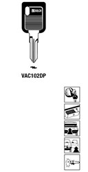 Afbeelding van Silca Autosleutel plastic kop staal VAC102DP