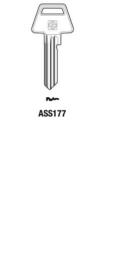 Afbeelding van Silca Cilindersleutel brass ASS177
