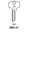 Afbeelding van Silca Cilindersleutel brass DM12-47