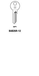 Afbeelding van Silca Cilindersleutel staal BAB26R12