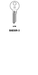 Afbeelding van Silca Cilindersleutel staal BAB30R3