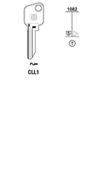 Afbeelding van Silca Cilindersleutel staal CLL1