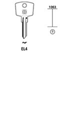 Afbeelding van Silca Cilindersleutel staal EL4