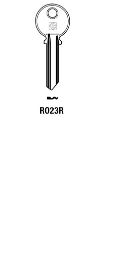 Afbeelding van Silca Cilindersleutel staal RO23R