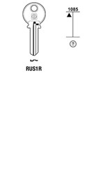 Afbeelding van Silca Cilindersleutel staal RUS1R