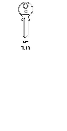Afbeelding van Silca Cilindersleutel staal TL1R