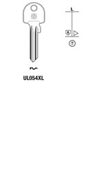 Afbeelding van Silca Cilindersleutel staal UL054XL