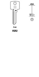 Afbeelding van Silca Cilindersleutel staal VSR2