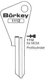 Afbeelding van Borkey 1112 Cilindersleutel voor VACHETTE