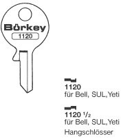 Afbeelding van Borkey 1120 Cilindersleutel voor BELL YETI