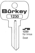Afbeelding van Borkey 1230 Cilindersleutel voor IMSA