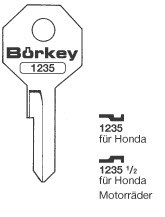Afbeelding van Borkey 1235½ Cilindersleutel voor HONDA