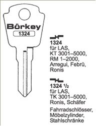 Afbeelding van Borkey 1324½ Cilindersleutel voor LAS, PROF. TK