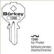 Afbeelding van Borkey 1390 Cilindersleutel voor PREFER