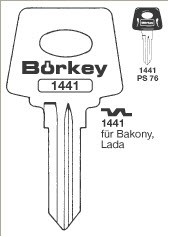 Afbeelding van Borkey 1441 Cilindersleutel voor LADA SAMARA