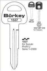Afbeelding van Borkey 1537 Cilindersleutel voor SUZUKI SWIFT