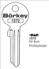 Afbeelding van Borkey 1572 Cilindersleutel voor ZEISS IKON