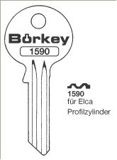 Afbeelding van Borkey 1590 Cilindersleutel voor ELCA