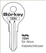 Afbeelding van Borkey 1694 Cilindersleutel voor ABUS