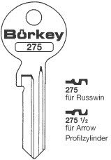 Afbeelding van Borkey 275½ Cilindersleutel voor ARROW