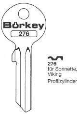 Afbeelding van Borkey 276 Cilindersleutel voor VIKING SONN.