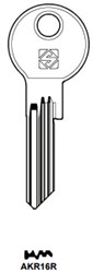 Afbeelding van Silca Cilindersleutel staal AKR16R  (V&W profiel)