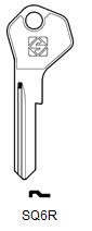 Afbeelding van Silca Cilindersleutel staal SQ6R